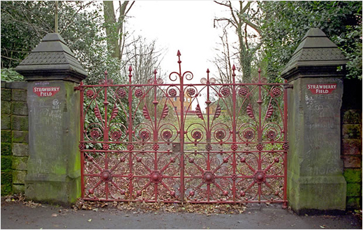 Absolute Elsewhere: John Lennon Strawberry Field, Liverpool UK